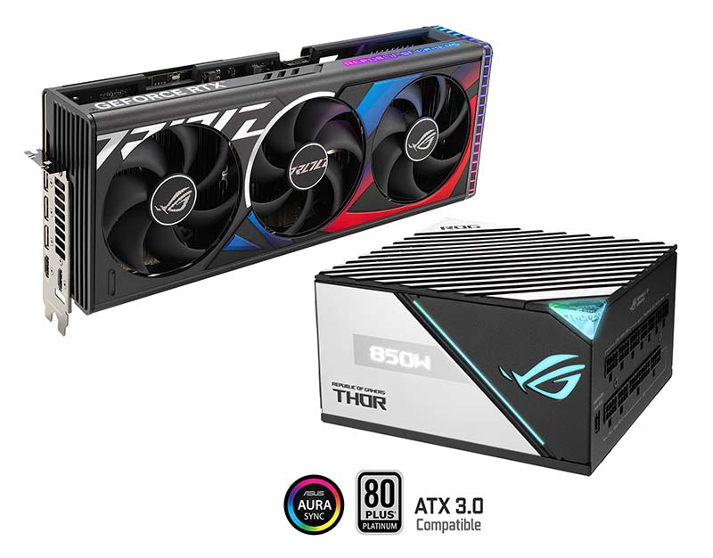 ASUS ROG Strix GeForce RTX 4080 SUPER Gaming Graphics Card (PCIe 4.0, 16GB  GDDR6X, DLSS 3, HDMI 2.1a, DisplayPort 1.4a, Vapor chamber, Massive vented  